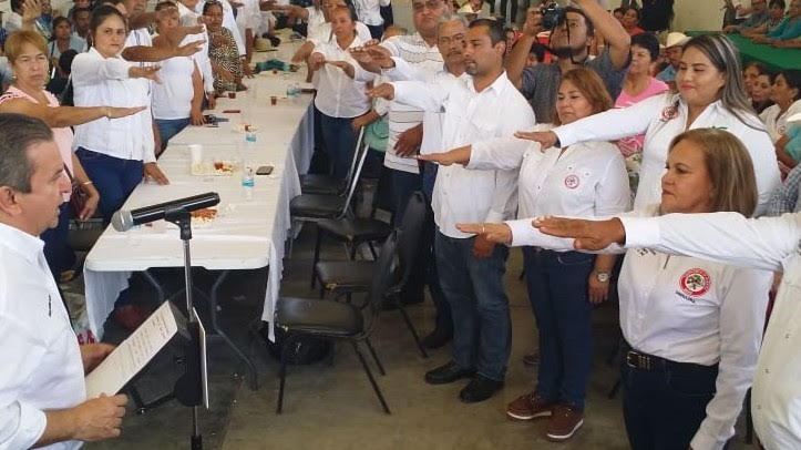 María Isabel Paulín toma posesión de la dirigencia del CMC de Victoria