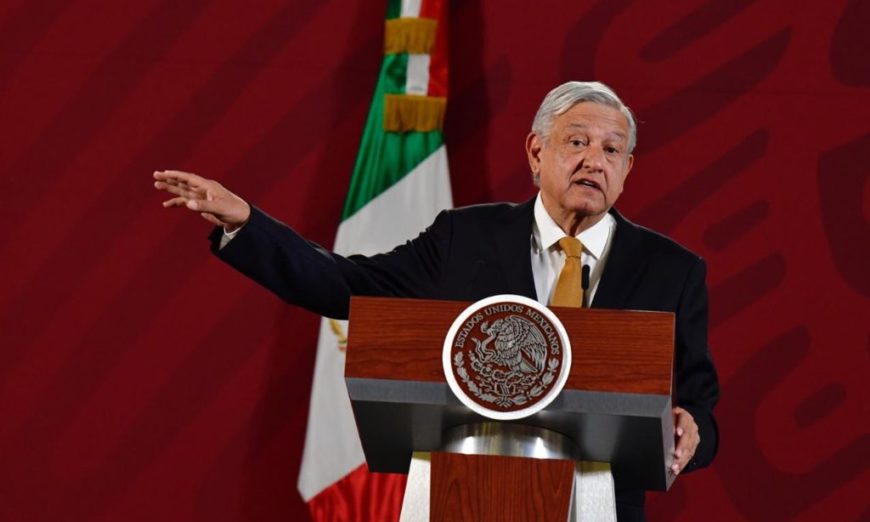 Descarta AMLO uso de la fuerza y toque de queda para obligar al aislamiento