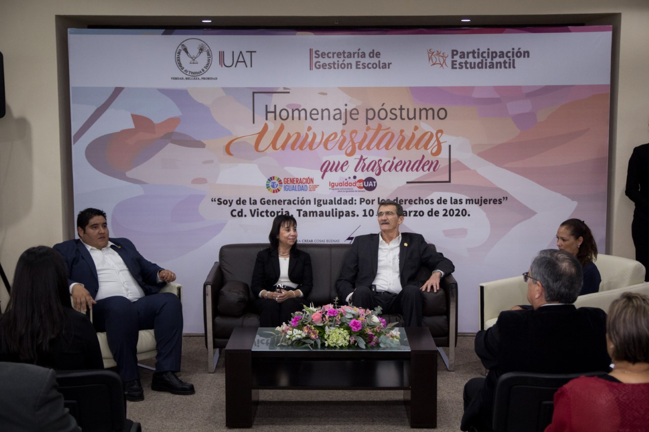 Rinde la UAT homenaje póstumo ‘Universitarias que trascienden’