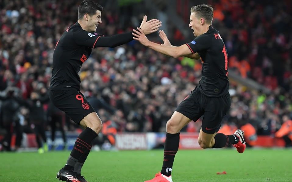 ¡Reventó el Liverpool! Atleti hizo la gesta en Anfield y eliminó al monarca de Champions