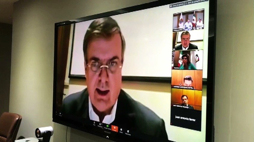 El gobernador de Tamaulipas pide recursos al gabinete de AMLO  para atender pandemia