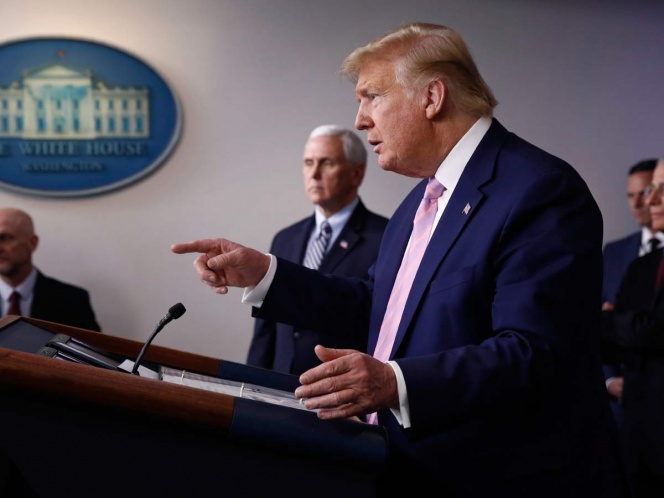 Pandemia puede matar de 100 mil a 240 mil en EU; ‘será horrendo’, advierte Trump