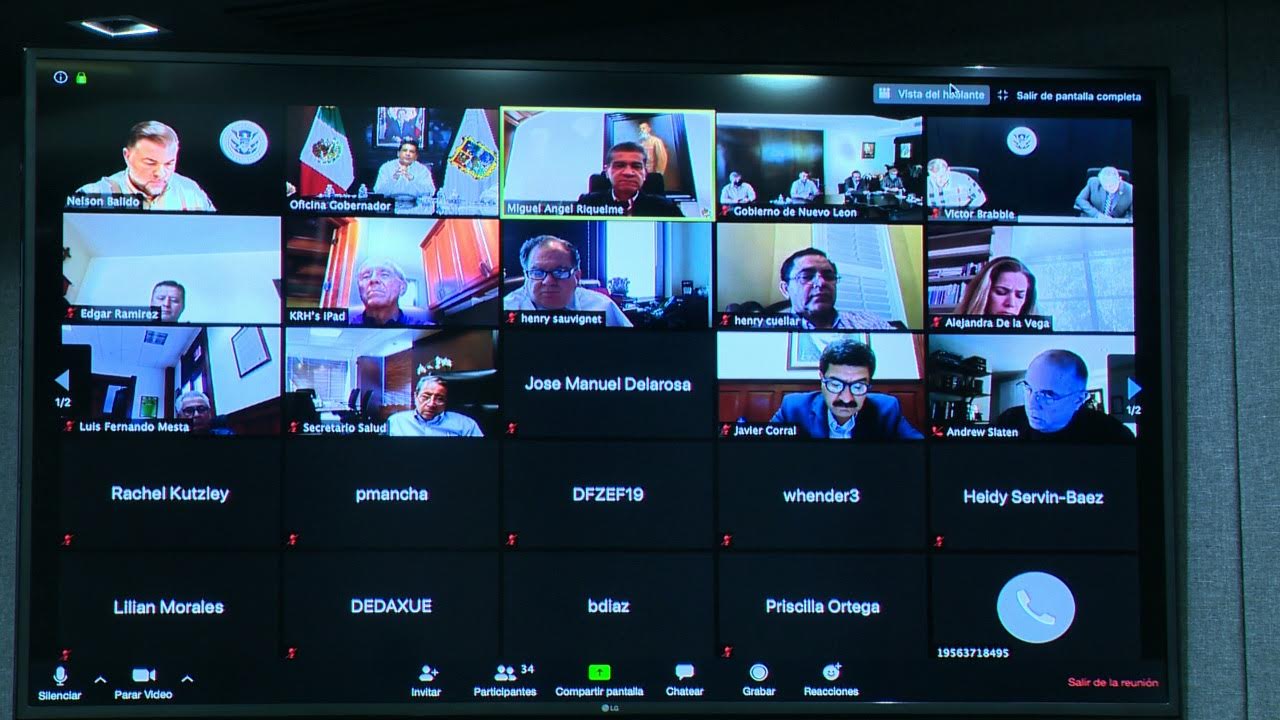 Tamaulipas, NL, Coahuila y Chihuahua coordinan acciones con Texas ante Covid-19