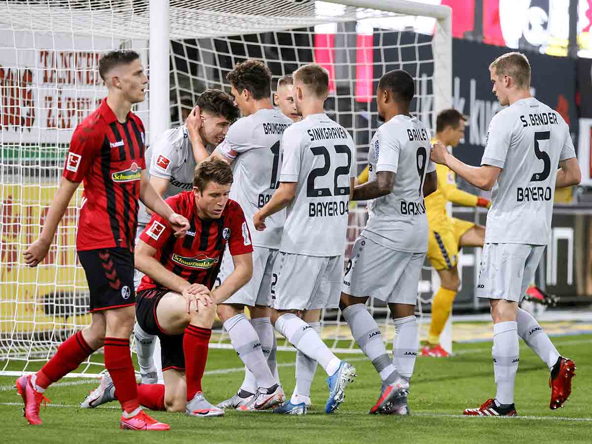 Leverkusen se mete a zona de Champions con gol histórico