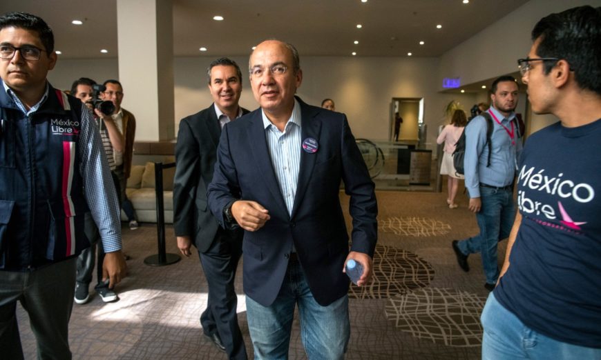 Calderón parafrasea a ‘Juanga’ para criticar giras de AMLO: ‘pero qué necesidad’