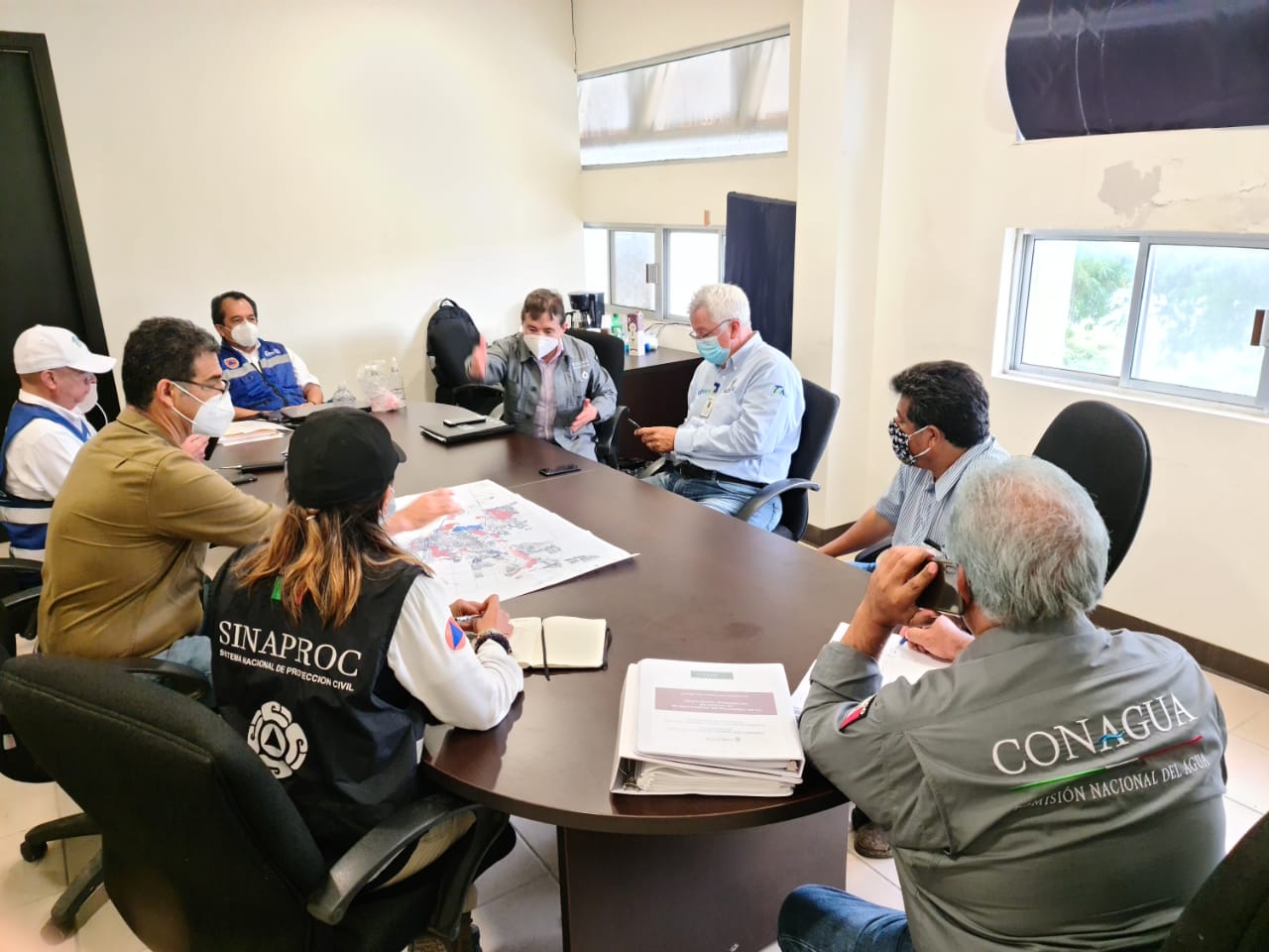 Monitorean flujo de agua del río Bravo para evitar daños a poblaciones de Tamaulipas