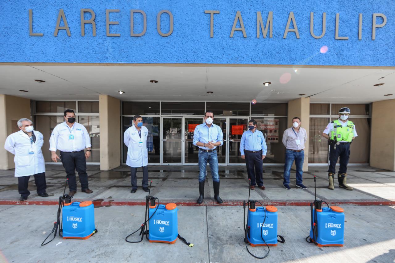 Refuerza Rivas apoyo a nosocomios y anuncia reconversión del  General a Hospital Covid