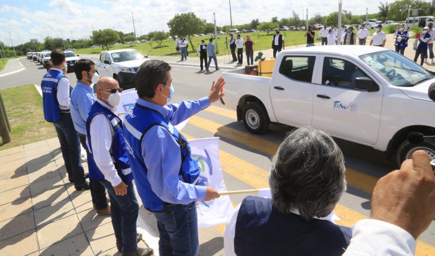 Supervisa gobernador avances de obras de infraestructura y entrega de apoyos en Reynosa