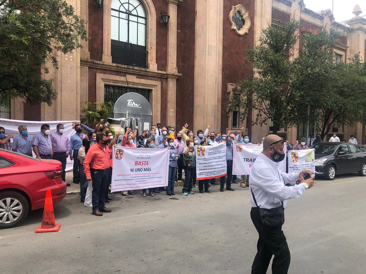 La Sección 51 denunciará  en Matamoros irregularidades en Salud ante AMLO