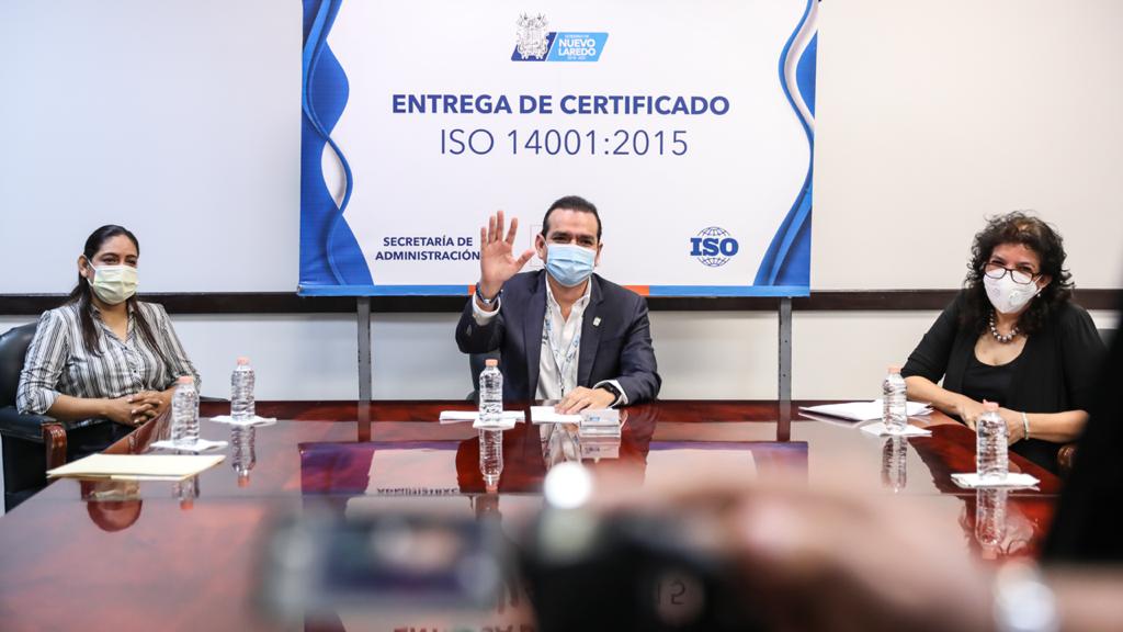 Recibe Rivas Certificación Internacional Ambiental