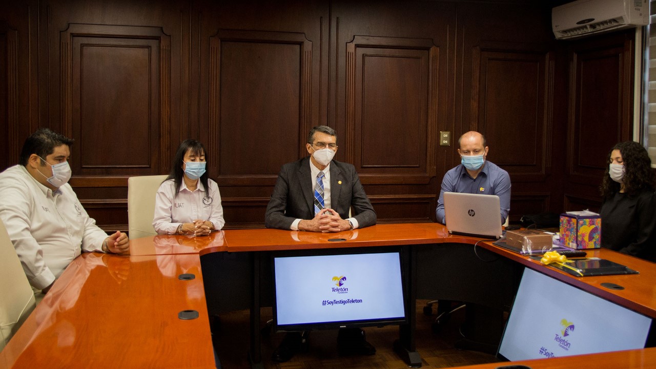 Reconoce Teletón apoyo de la UAT