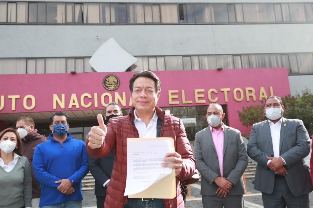 Urge Mario Delgado al INE agilizar proceso de desempate en la dirigencia de Morena