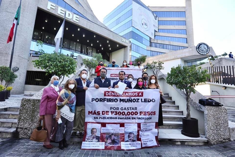 Mario Delgado y Porfirio se denuncian recíprocamente de uso de dinero ilegal en campaña
