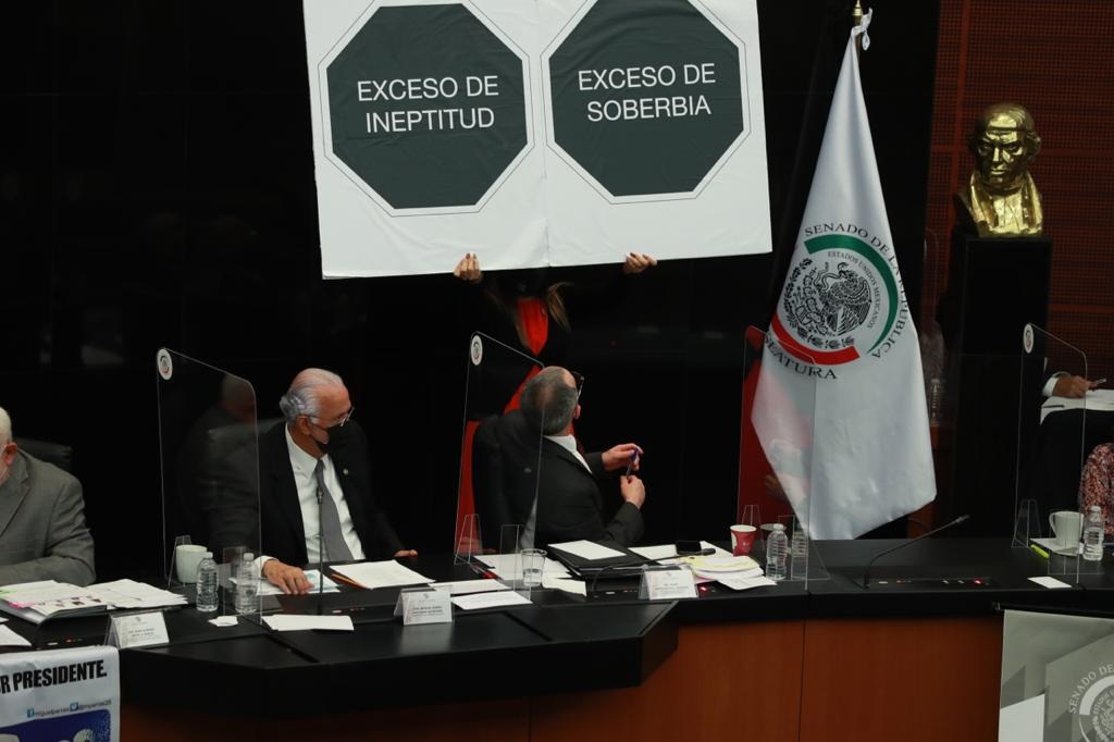 Suspende Senado comparecencia de López-Gatell por insultos del PAN, sobre todo de Lily Téllez