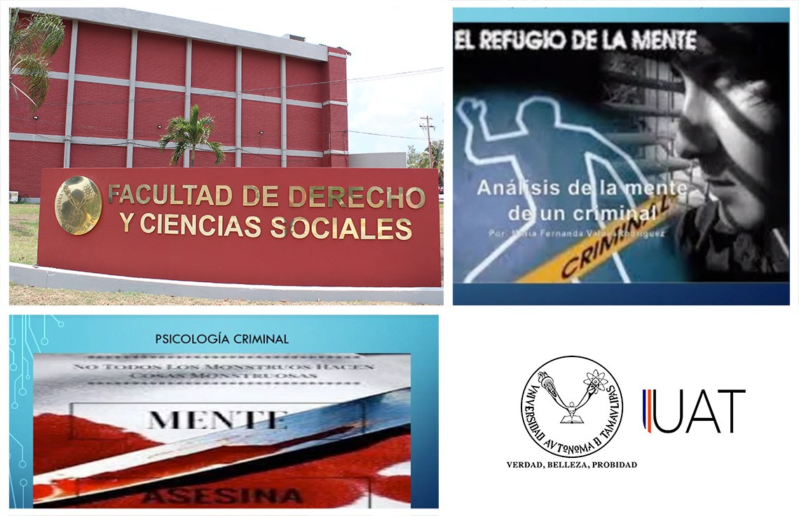 Estudian temas de psicología criminal en Facultad de Derecho UAT Tampico