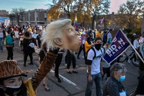 Estados Unidos, entre el júbilo por Biden y el temor a la reacción del aún presidente Trump