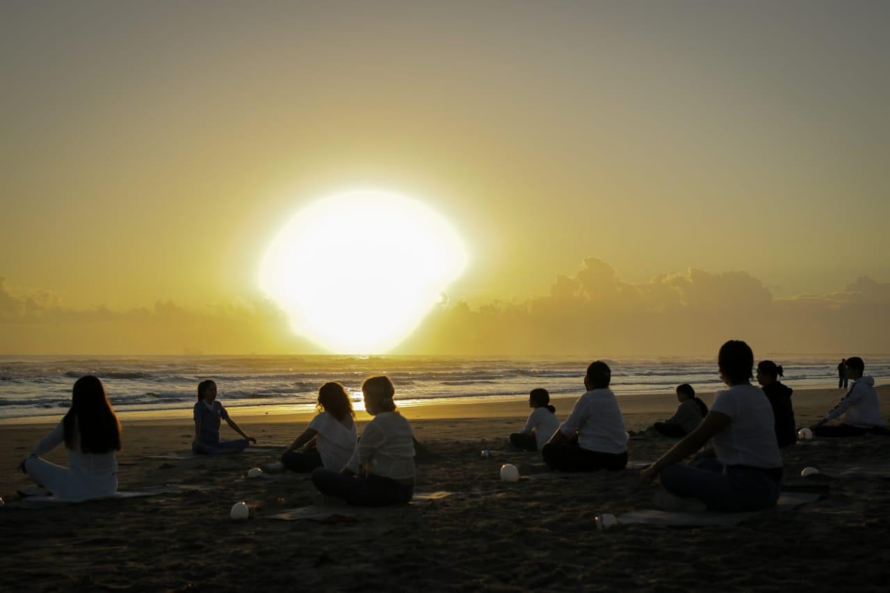 Lleva DIF Tamaulipas a espacios naturales meditación de escuela de reconciliación y paz