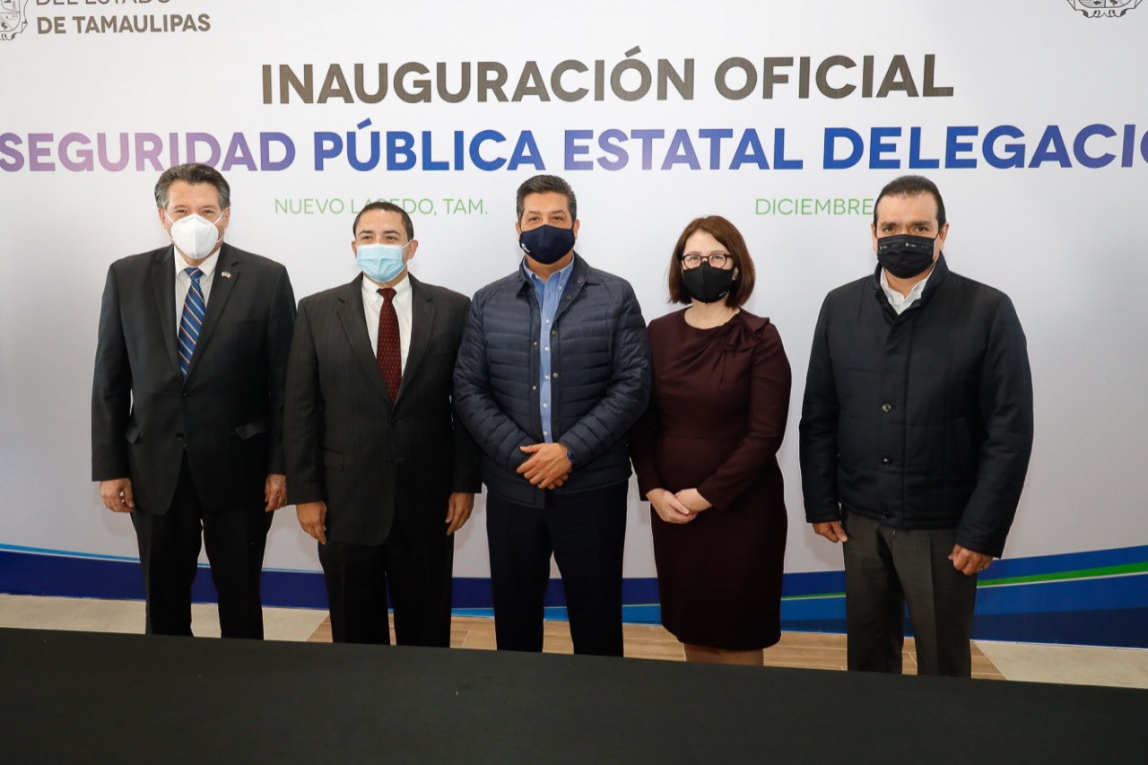 Inaugura Francisco García Cabeza de Vaca complejo de Seguridad Pública estatal en NLD