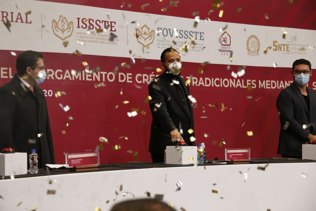 Supera el FOVISSSTE 6 % meta básica de colocación de créditos  en 2020