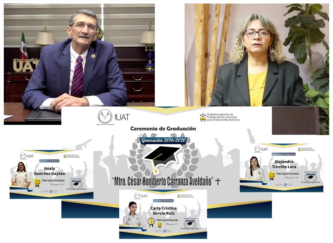 La Unidad Académica de Trabajo Social de la UAT celebra graduación virtual