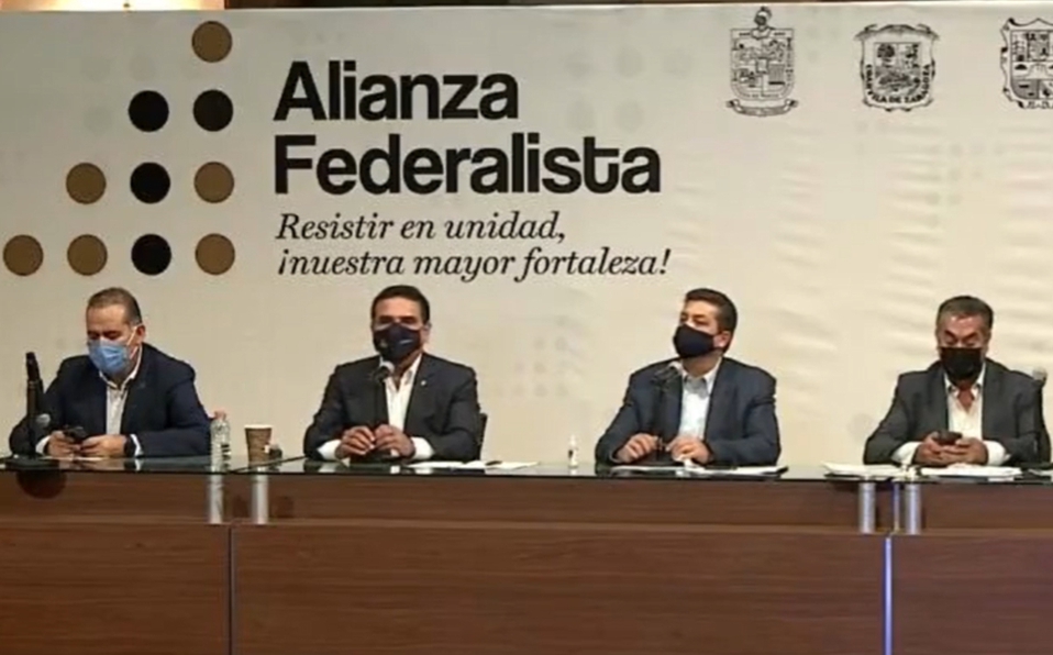 Gobernadores de Alianza Federalista brindan su respaldo a Francisco García Cabeza de Vaca