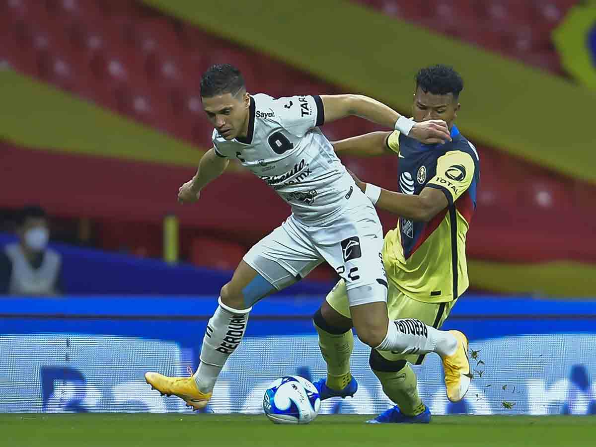 Se pone América en la punta de la tabla al vencer 2-1 al Querétaro