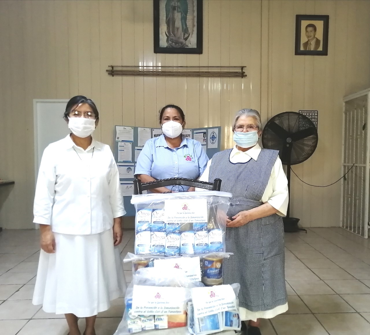 Continúa DIF Tamaulipas apoyando a los adultos mayores de Casas Hogares