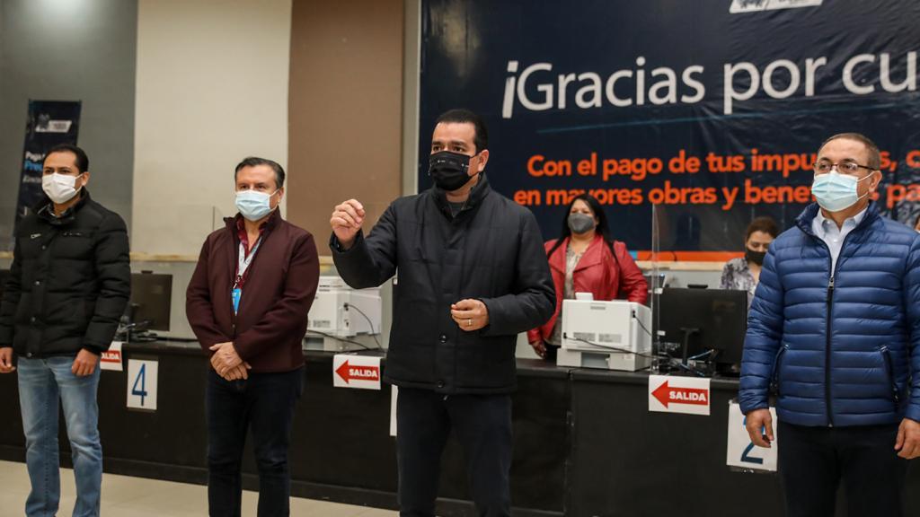 Destaca Rivas pago de Predial en enero
