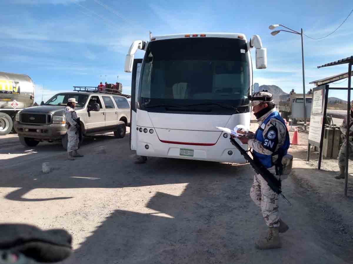 La Guardia Nacional rescata a 108 centroamericanos en la carretera Monterrey-Reynosa