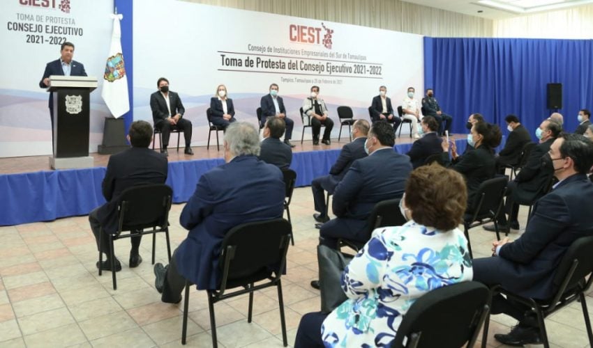 Empresarios del sur de Tamaulipas respaldan al gobernador García Cabeza de Vaca