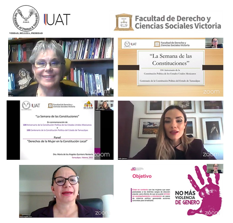 Analizan en panel universitario los derechos de la mujer en la constitución de Tamaulipas