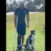 Se deja ver Tiger Woods después de chocar su auto con un árbol hace dos meses
