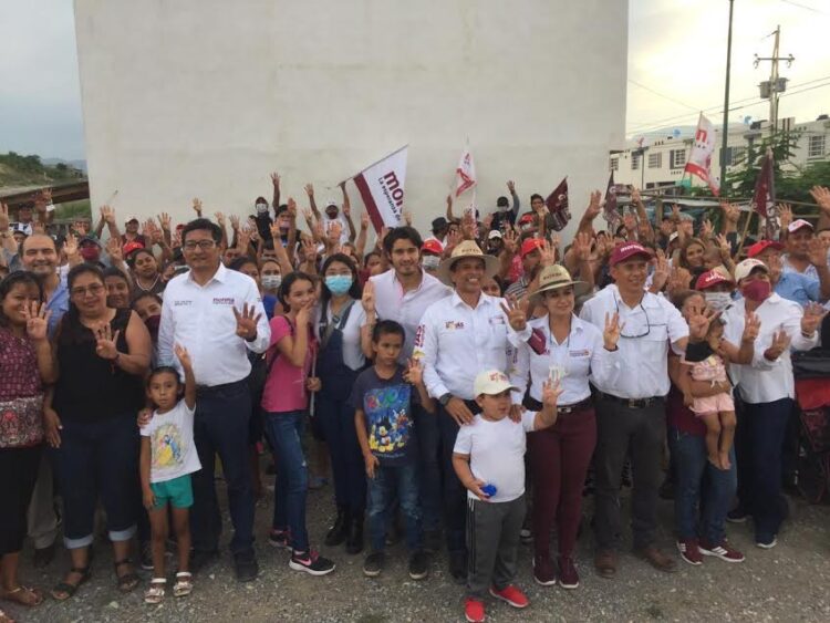 Gerardo Illoldi y fórmula de Morena-PVEM-PT reciben apoyo en colonias Obrera y Tamaulipas