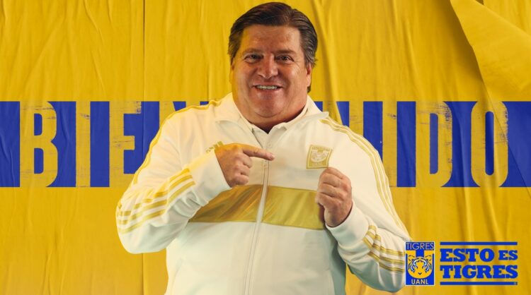 Presenta Tigres al ‘Piojo’ Herrera como nuevo técnico; ‘el Tuca dejó la vara muy alta’