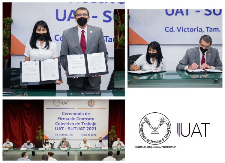 Acuerda UAT incremento salarial del 3.4% con sindicato de trabajadores universitarios