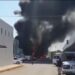 Estallido e incendio estremecen la delegación de la FGR en Culiacán, Sinaloa