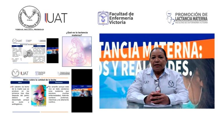 Imparte la UAT conferencia sobre mitos y realidades de la lactancia materna