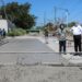 Supervisa Arturo Sanmiguel renovación de la calle Anáhuac