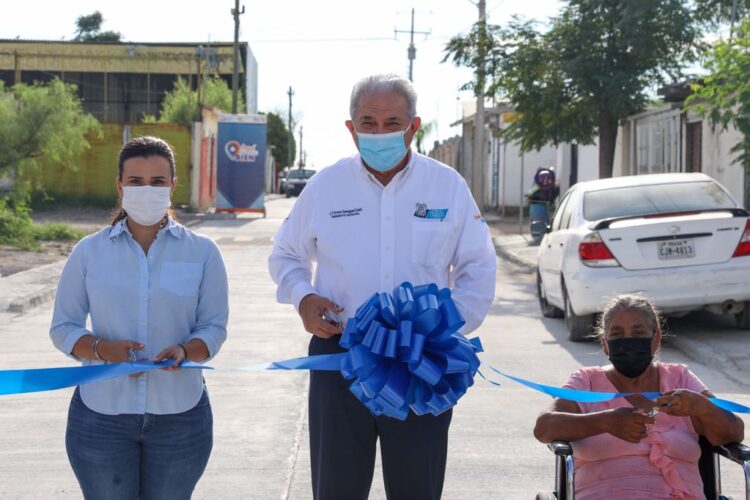 Entrega Sanmiguel calles renovadas en El Progreso y la Francisco Villa