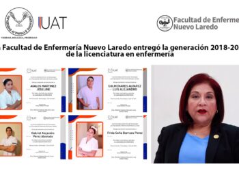 Egresa generación 2018-2021 de la Facultad de Enfermería de Nuevo Laredo