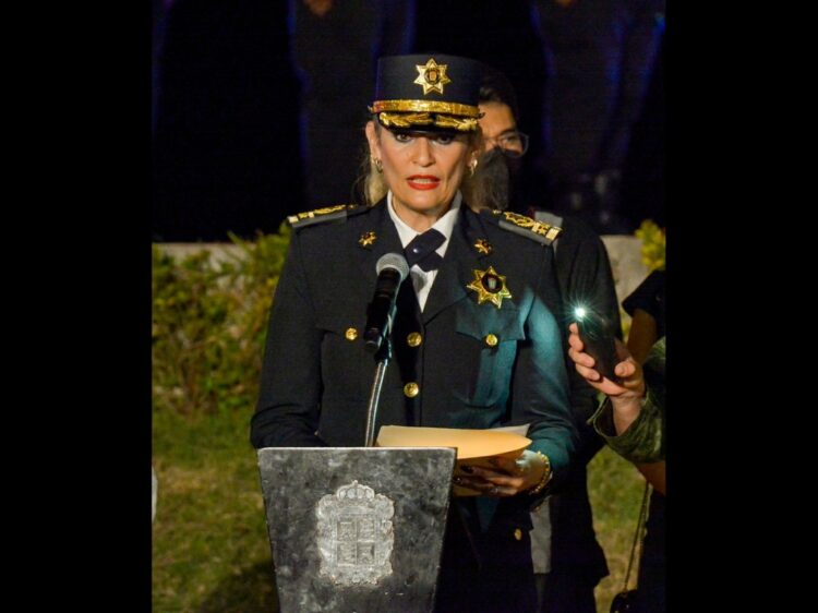 Jefa de Seguridad Pública de Campeche encuentra policías usados como guaruras de funcionarios