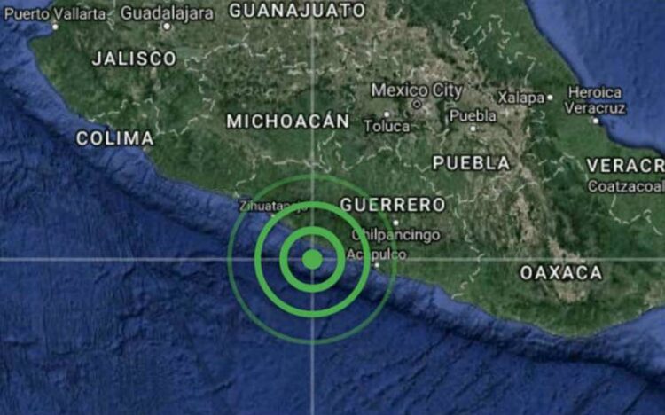 Se registra sismo de magnitud 7.1 con epicentro en Acapulco