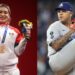 Aremi Fuentes y Julio Urías, ganadores del Premio Nacional de Deportes