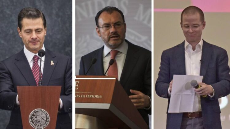 Tiene FGR en la mira a  EPN, a Videgaray y a Anaya por delincuencia organizada