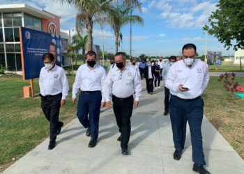 Visita Rector electo de la UAT a la comunidad universitaria de Matamoros