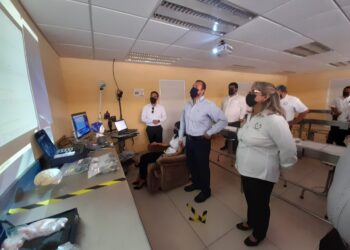 Rector electo de la UAT visita la Unidad Académica de Trabajo Social