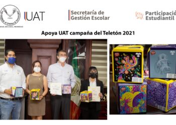 Apoya UAT la colecta 2021 del Teletón