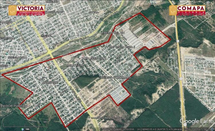 Nueva fuga en línea general deja sin agua a parte de Victoria