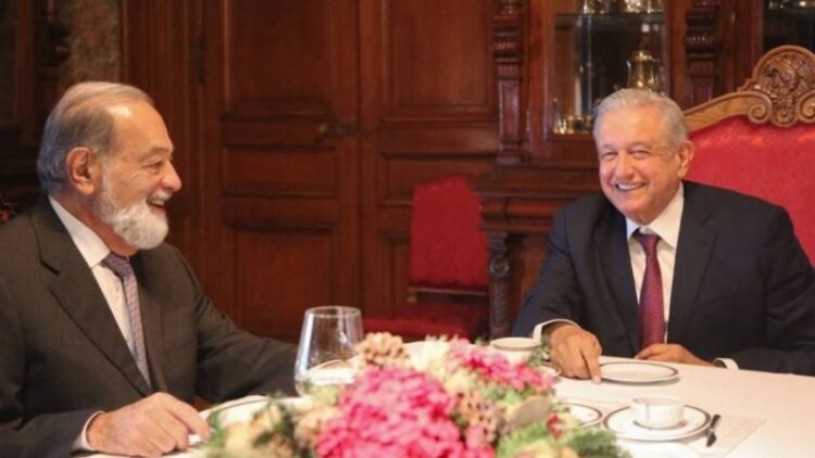 América Móvil, telefónica de Carlos Slim, pagó 28 mil mdp de impuestos: AMLO