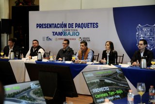 Presenta Gobernador paquetes de obra de la carretera TAM – Bajío